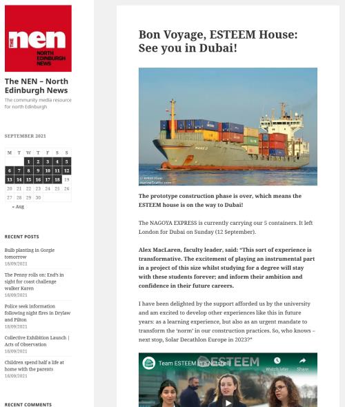 Bon Voyage, ESTEEM House: See you in Dubai!